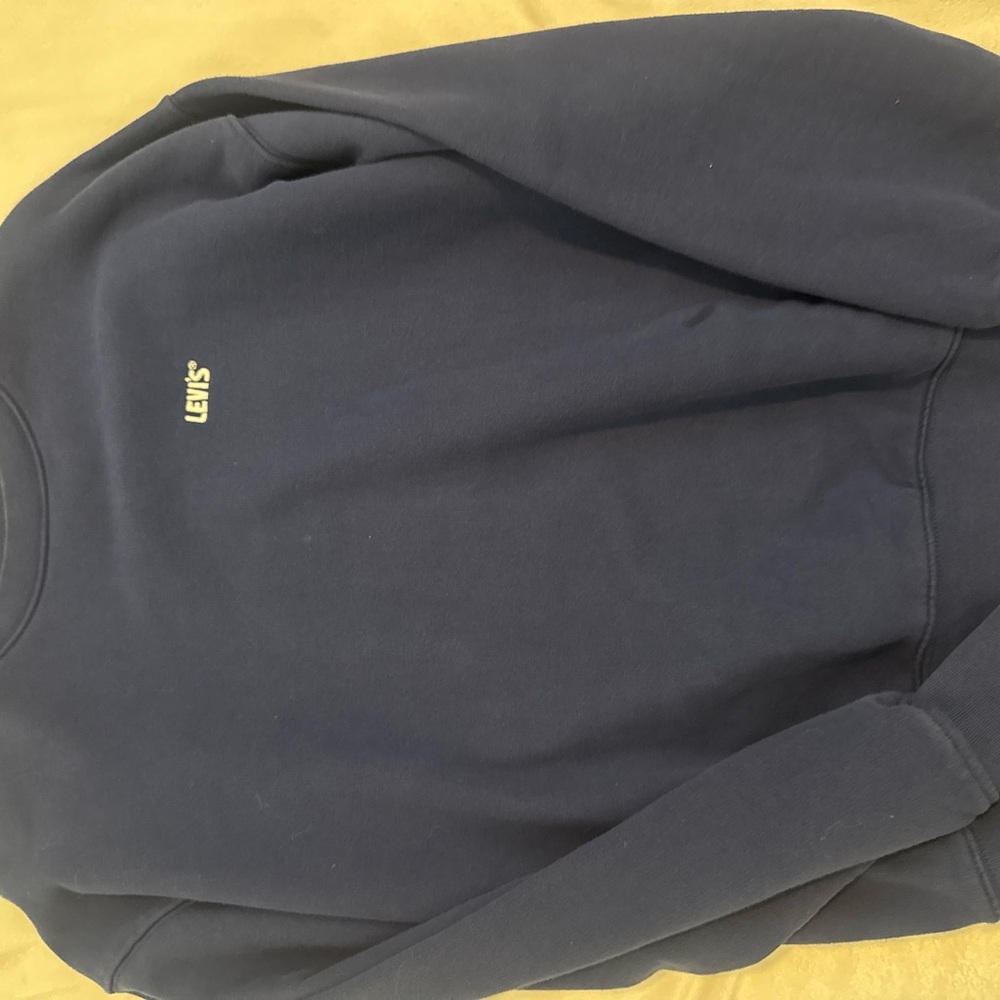 Levi's Dark Blue Crewneck Sweatshirt